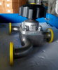 Edelstahl -Membranventil mit Gemu -Griff SFF1 -Finish Drei -Wege -Membran -Ventil
