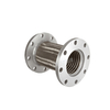 Sanitärstahl aus Edelstahl geflochtene Flexible Flansch -Metallschlauchrohr