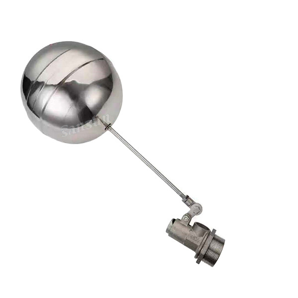 Industrielles 1 -teiliges Schwimmkugelventil für Tank
