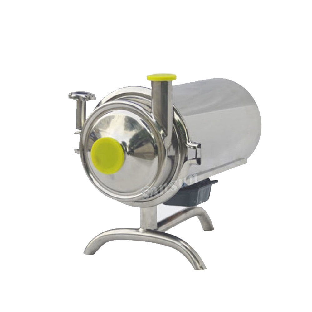 Edelstahl SS304 SS316L Hygiene selbstprimierende Zentrifugalpumpe Lebensmittelqualität Flüssiger Getränke Milchtransfer